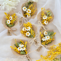 ミモザのナチュラルスワッグ ドライフラワー はなゆき 通販 8607309