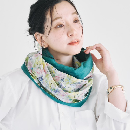 ❤️RATA❤️「ヒョウ柄ボアの超ロングストール❤️巻き方は自由