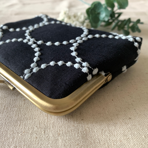 超特価激安 ハンドメイド ミナペルホネン がま口 ポーチ コインケース 財布・ケース・小物入れ