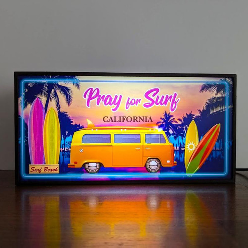 サーフィン カリフォルニア サーフバス サーフボード Pray for
