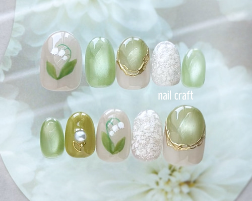 すずらんのネイル ネイルチップ（つけ爪） nail craft 通販