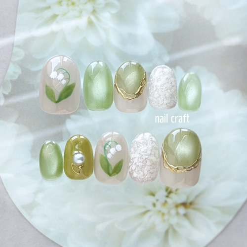 すずらんのネイル ネイルチップ（つけ爪） nail craft 通販
