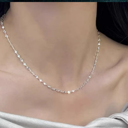★★18K★★18ネックレスチェーンau750エクレアチェーン18金 18K K18チェーン選べる3カラ贈り物プレゼント 14枚目の画像