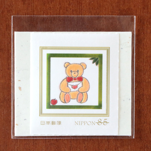 お手紙くま 85円切手1枚 レターセット y-mirasol 通販 19111775