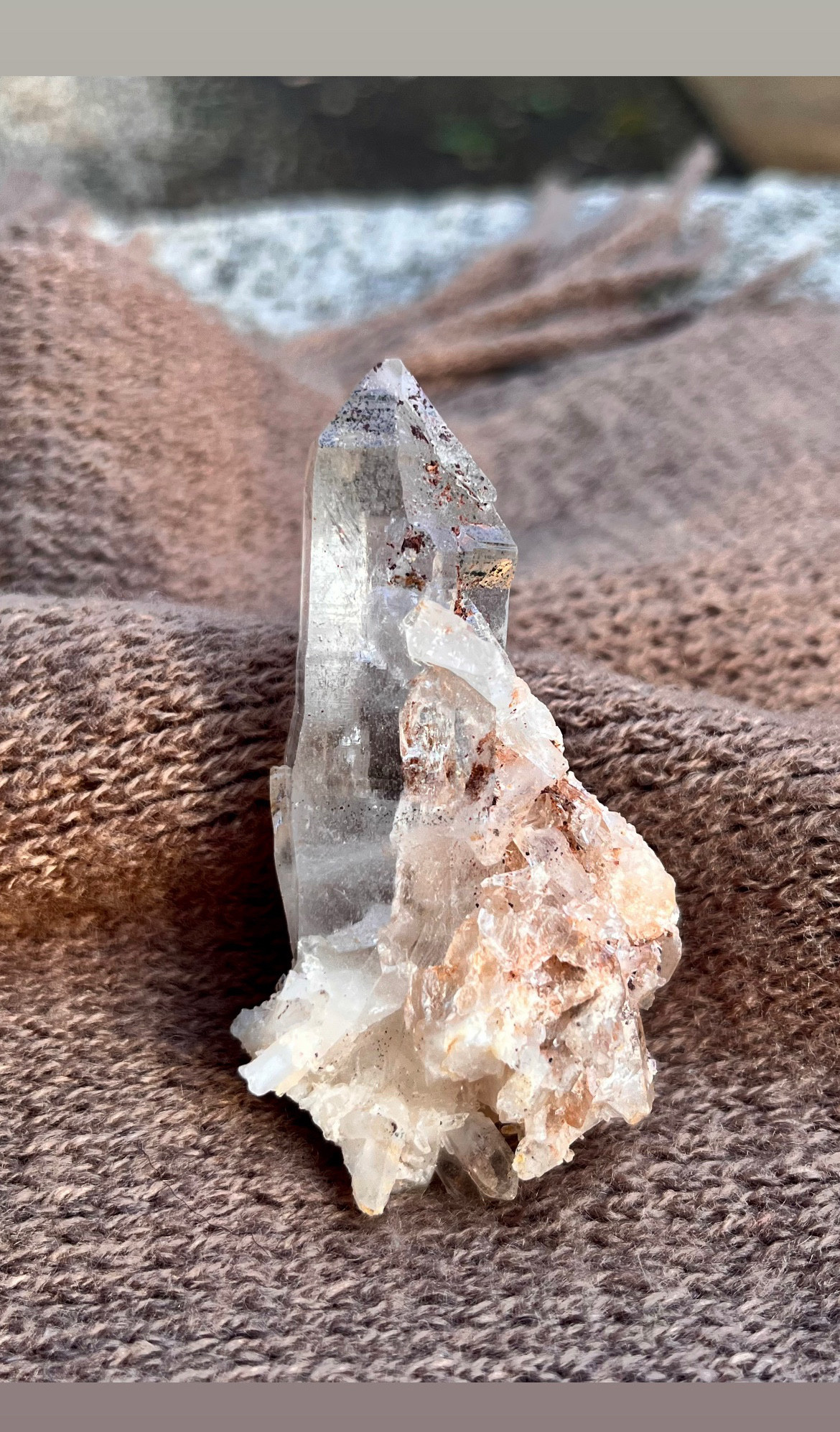 D. ヒマラヤ水晶(マニカラン水晶) 個性派パワフル