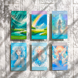 ストレスに負けない心で頑張りすぎない毎日へ「ネオンパステルと光あふれる女神の世界」オラクルカード ReYOUdesign 11枚目の画像