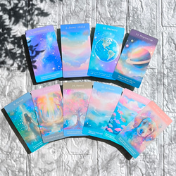 ストレスに負けない心で頑張りすぎない毎日へ「ネオンパステルと光あふれる女神の世界」オラクルカード ReYOUdesign 6枚目の画像