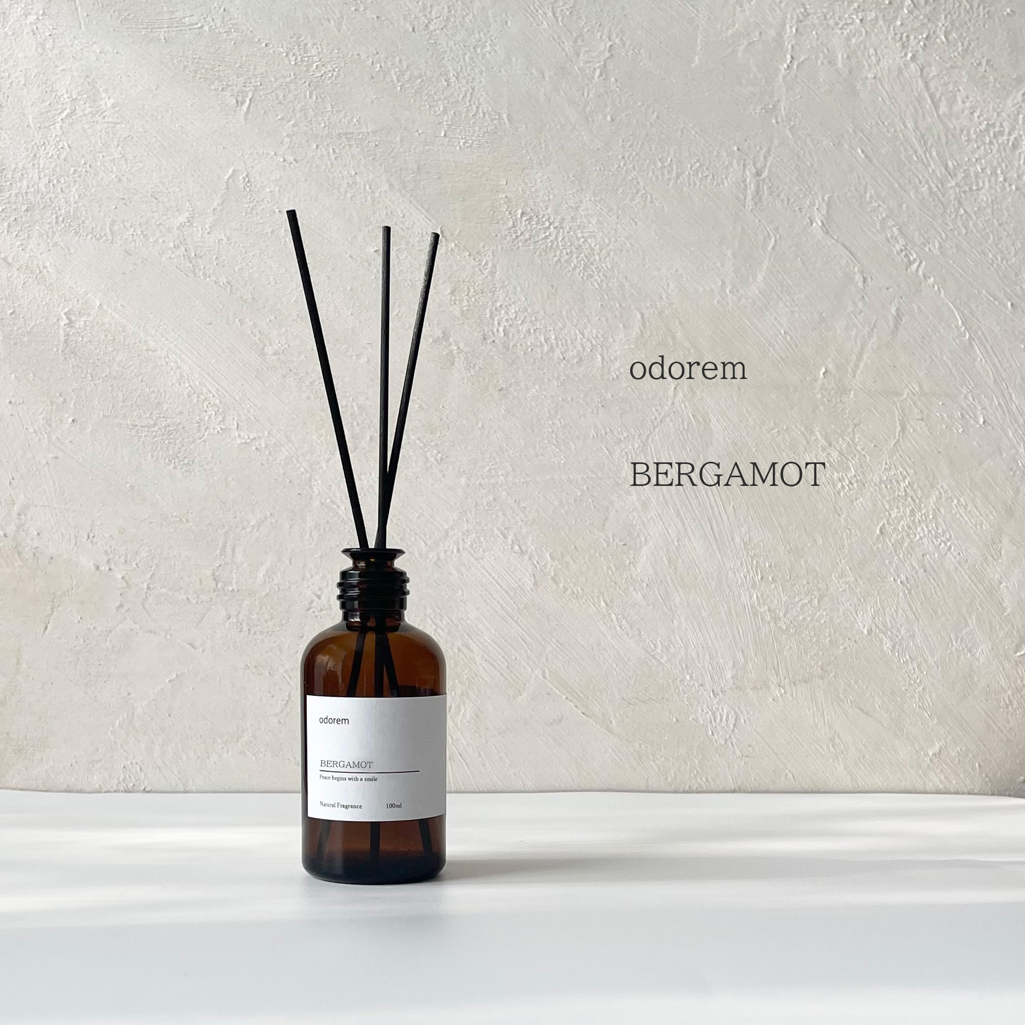 ベルガモット【BERGAMOT】天然精油使用　Room Fragrance　100ml　ディフューザー