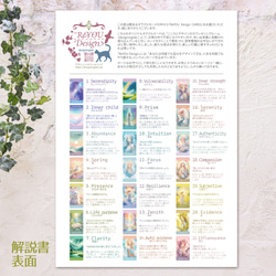 【限定版】毎日を変えたい未来志向の女性へ贈るオラクルカード＊「あなたの輝きを惹き出す光の宝石スパークリングカード」 20枚目の画像