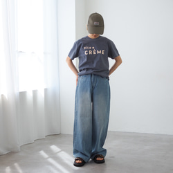 くすみカラー Creme Tee Front(半袖Tシャツ) 15枚目の画像