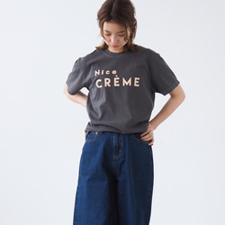 くすみカラー Creme Tee Front(半袖Tシャツ) 17枚目の画像