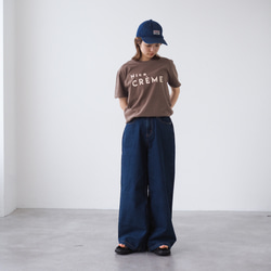 くすみカラー Creme Tee Front(半袖Tシャツ) 14枚目の画像
