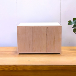 A5サイズの引き出し 3段 イタヤカエデ 8枚目の画像