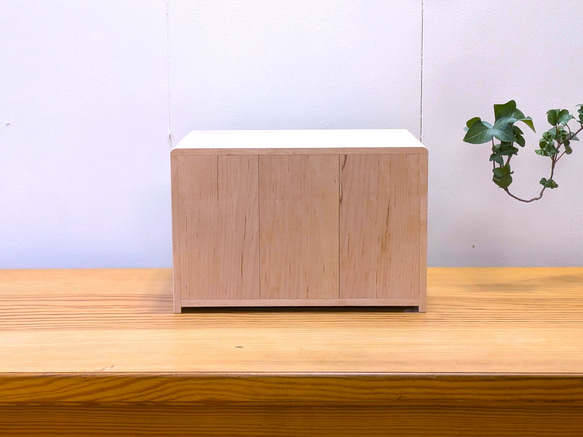 A5サイズの引き出し 3段 イタヤカエデ 8枚目の画像