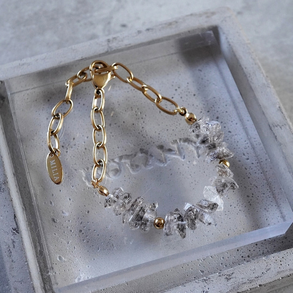 天然ブラックダイヤモンド ブレスレット 5mm 39.4ct #QD590