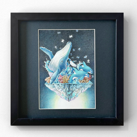 絵画 森の中 /海 原画 2Lサイズ 春の風2 Lサイズ 額縁無し 3 2Lサイズ 原画