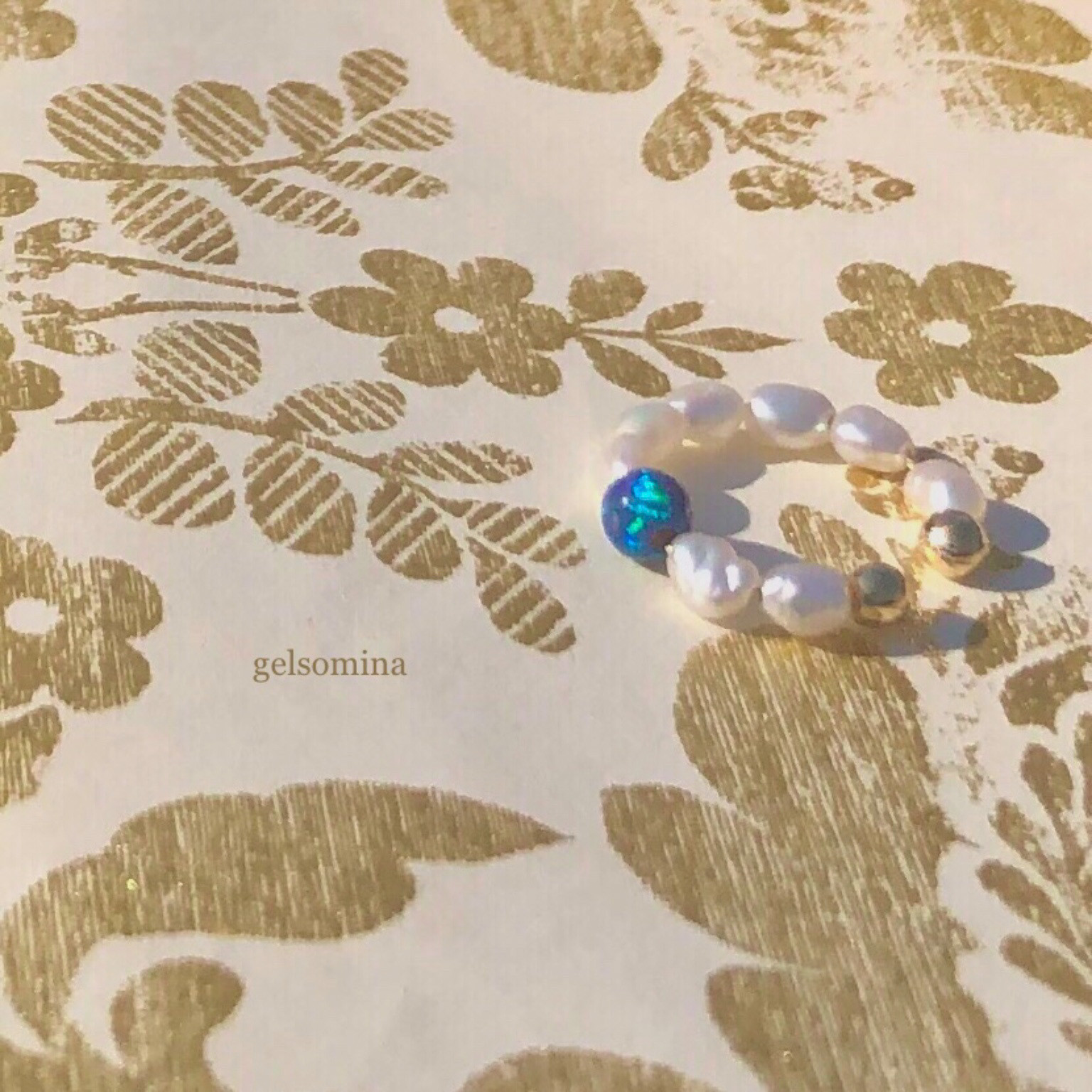 ★Unicorn & Pegasus | Pearl x KYOTO opal | 2way ★イヤーカフ 片耳