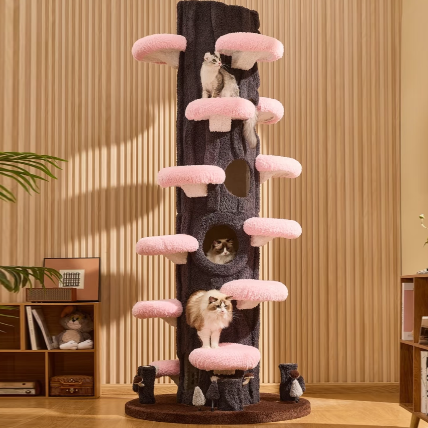 【木にのる】20階建超高級キャットタワー　多頭飼いに一番おすすめ