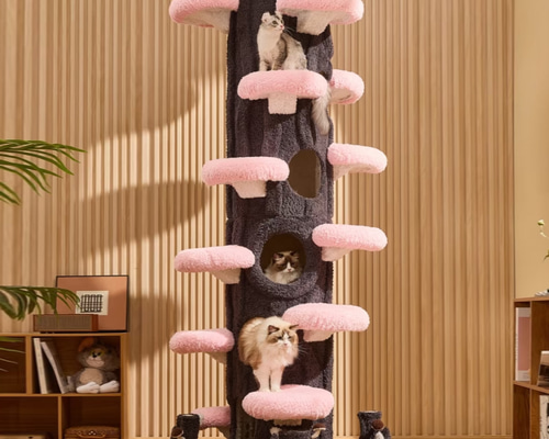 ハート型アクセント付きキャットタワー 楽天市場】ハート（キャットタワー｜猫用品）：ペット・ペット