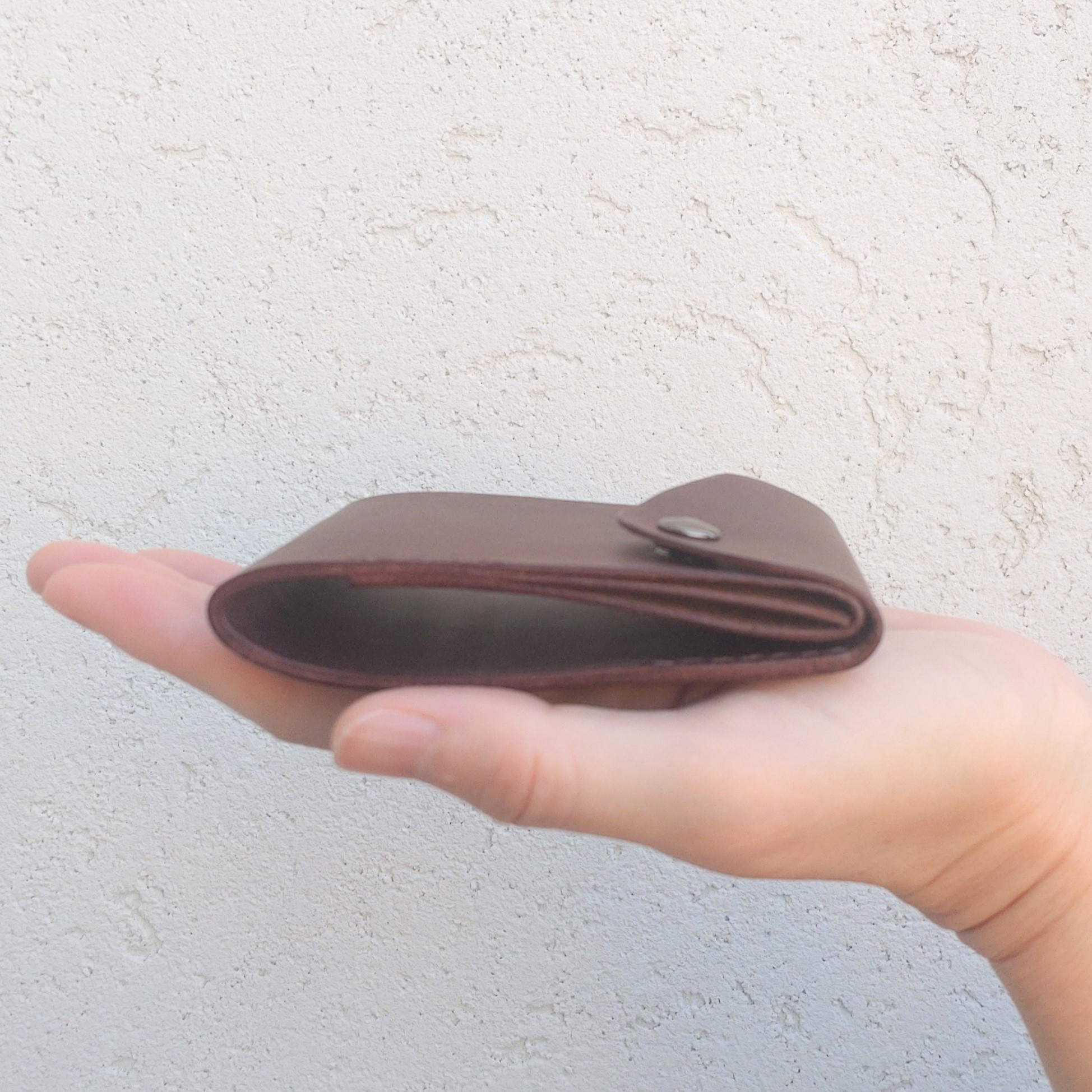 【送料込み2026】イタリアンレザー *　コンパクト財布　　ミニ財布　薄い　牛革　本革　　送別ギフト2026