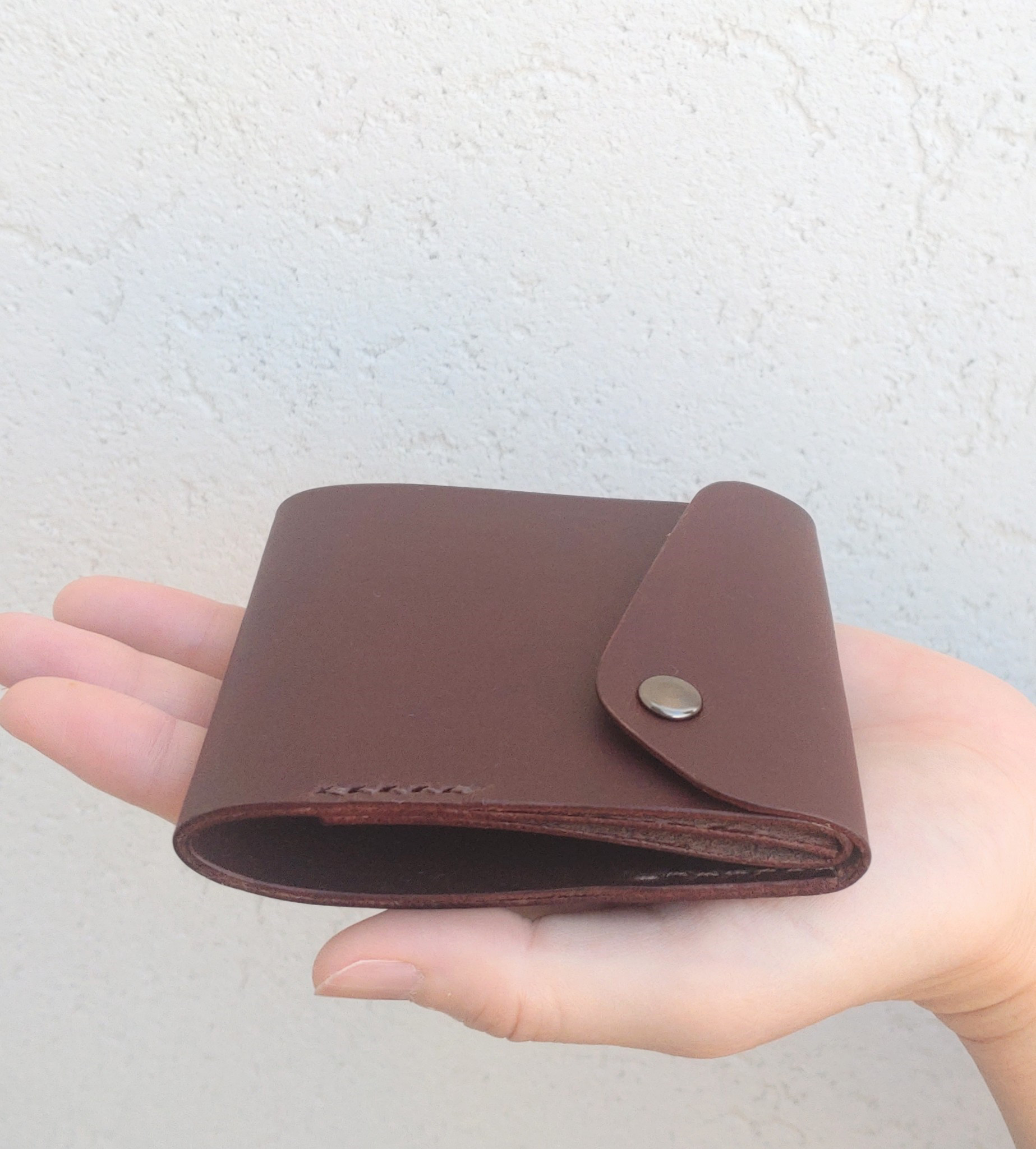 【送料込み2026】イタリアンレザー *　コンパクト財布　　ミニ財布　薄い　牛革　本革　　送別ギフト2026