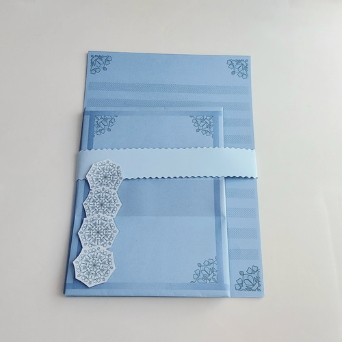 工藝青花　9.10.11 レターセット 工藝青花 9.10.11 レターセット