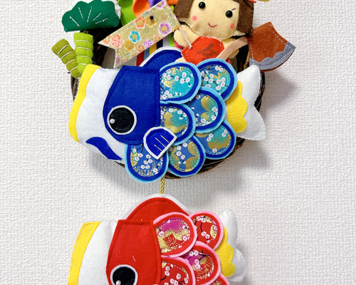 こどもの日リース　　オーダー専用ページ　フェルトリース　ハンドメイド 43ea31cb3be6d40983718c9212ac29