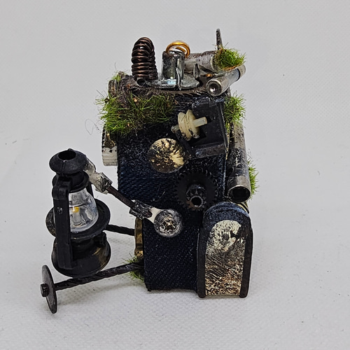 m スチームパンクデニムロボット その他置物 デニロボ@CRAFT 通販