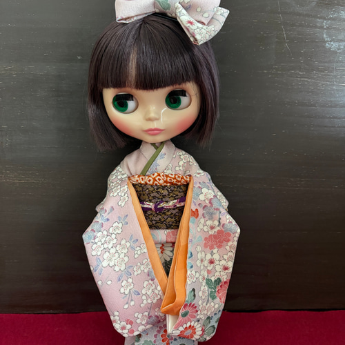 22cmドールさん振袖 02023 ブライス アイシードール その他人形