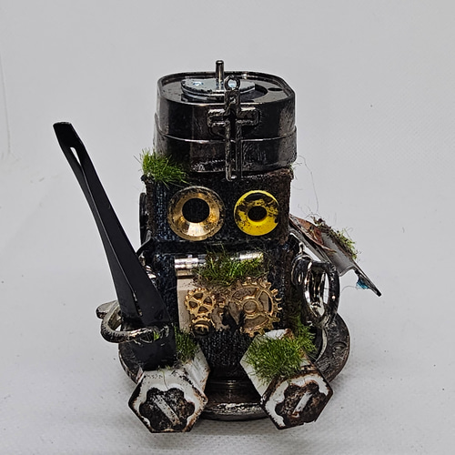 o 教会にいそうなデニムロボット スチームパンク その他置物 デニロボ