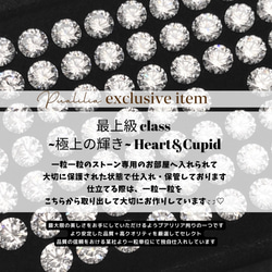Pualilia*°つけっぱなしOK‼️一粒ダイヤモンドリング/極上の輝きHeart & Cupid/CZ/14kgf 3枚目の画像