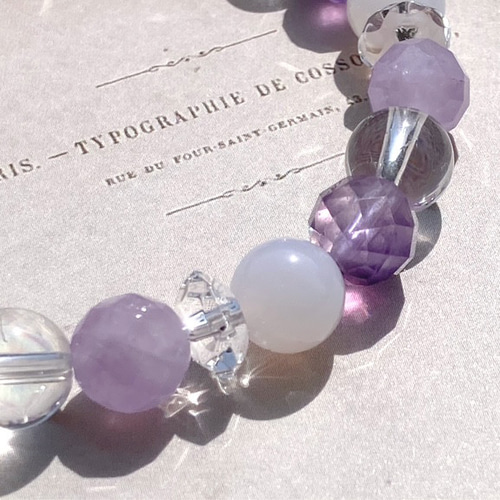 ★特選プレミアム★愛の守護石セット【アメジストダガー♢ラベンダーアメジスト】❤️ ☆特選一連☆愛の守護石♡【ラベンダーアメジスト『紫水晶』大粒