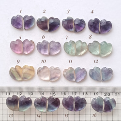 ∴天然石ビーズ∵高品質エメラルド ドロップブリオレットカットL 4個  