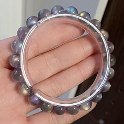 ホットセール 天然無処理 ブレスレット 9.8mm ブレスレット タンザナイト アクセサリー