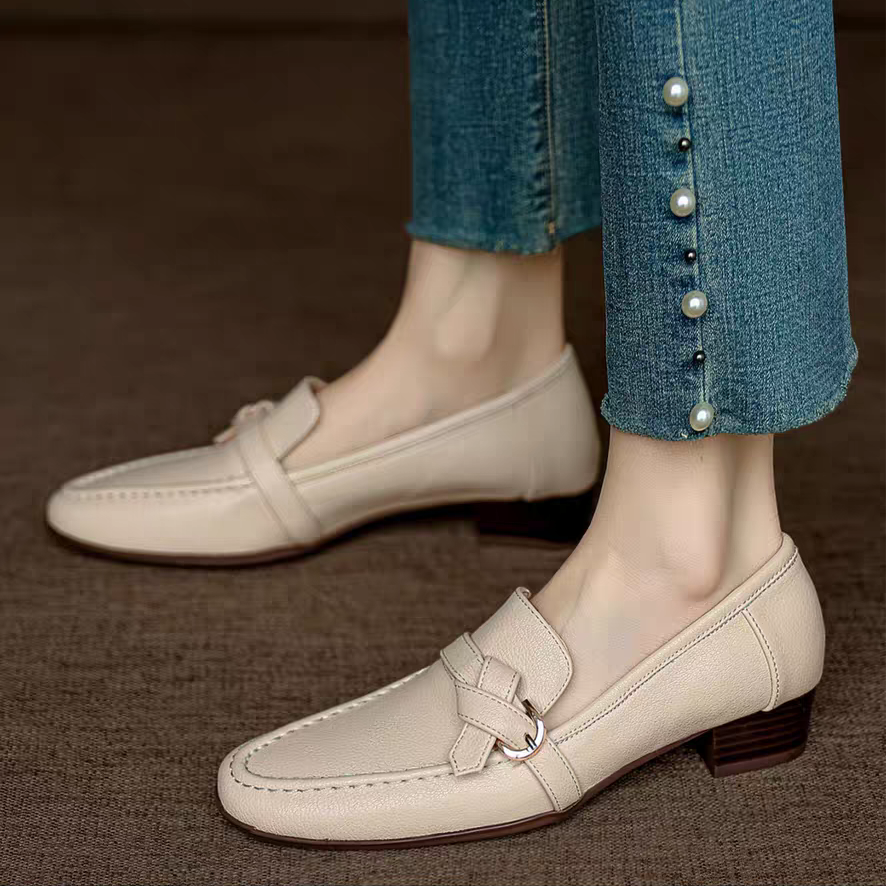 1日歩いても疲れない靴。ローファー 痛くない 疲れにくい 疲れない 靴 レディース ローヒール 25 25.5 26