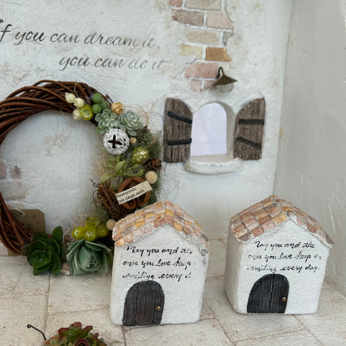 モルタル造形　モルタルハウス　モルタルフォトスポット　撮影スポット　ミニチュア モルタル造形 モルタルハウス モルタルフォトスポット 撮影スポット