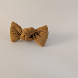 コーデュロイ《キャメルマスタード》蝶ネクタイ/baby/kids/ladies/mens 3枚目の画像