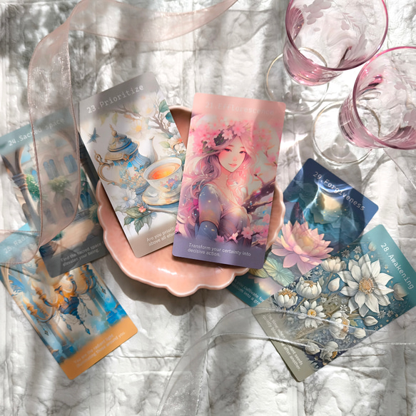 限定版10％OFF＊特別なご褒美コレクターズセット＊自分の選択に自信がつき後悔しない毎日を楽しむオラクルカード・送料無料 17枚目の画像