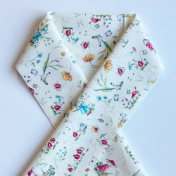 洗える半衿　ドイツ輸入生地の半襟  てんとう虫のサマーフェスティバル　co971 1枚目の画像