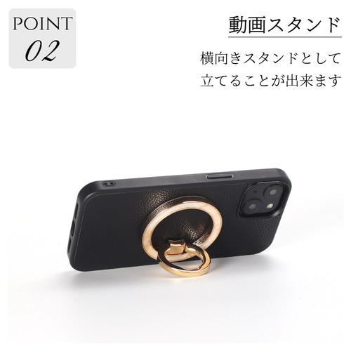 iphone16 ケース リング付き 16Pro 16Plus 16ProMAX マグセーフ