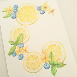 イラスト　原画　「レモンとの娘」 2e3ccaed8d7919fb1953173058f2c6