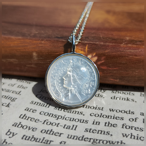 John Biggin】【白蝶貝/純銀継手 】 マザーオブパール John Biggin