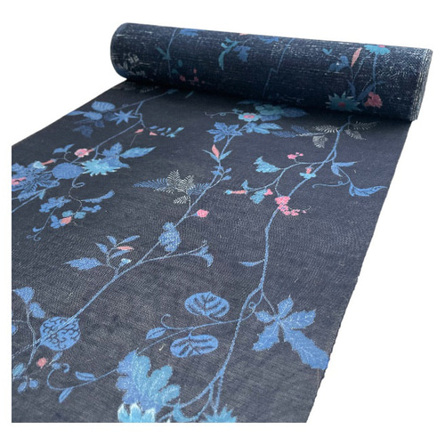 処分価格！サマーウール 着物地 夏物 しょうざん 反物 生地 枯淡衣布