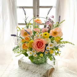 しめ縄飾り・ピンク しめ縄・くすみピンク しめ飾り お正月 ガーリー