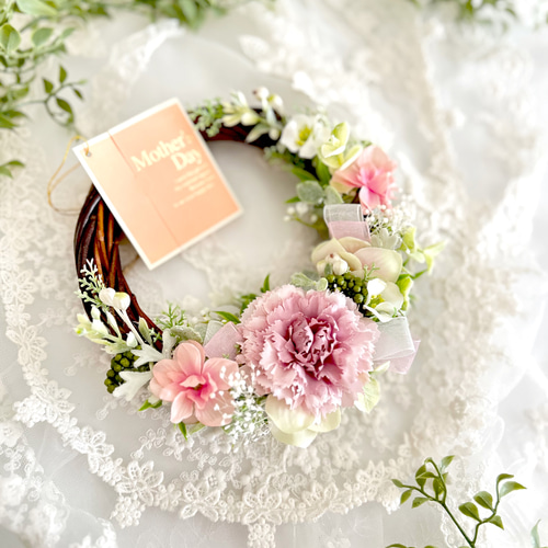 アーティフィシャルフラワーリース ♡ No41 ♡