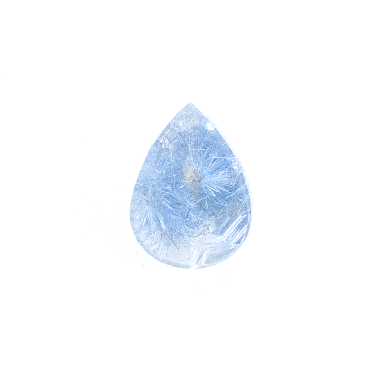 【薄紫の結晶が美しいルース】デュモルチェライトインクォーツ  2.05ct