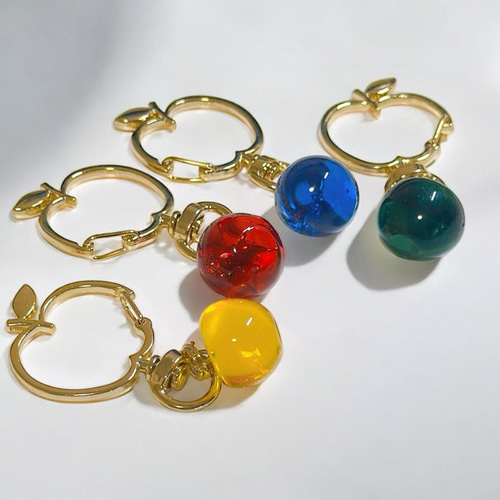 青リンゴ 青りんご りんご キーホルダー 推し活 推し活グッズ 推し