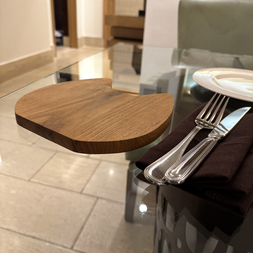 ネコちゃん✖️世界三大銘木 チーク無垢材 猫型 カッティングボード