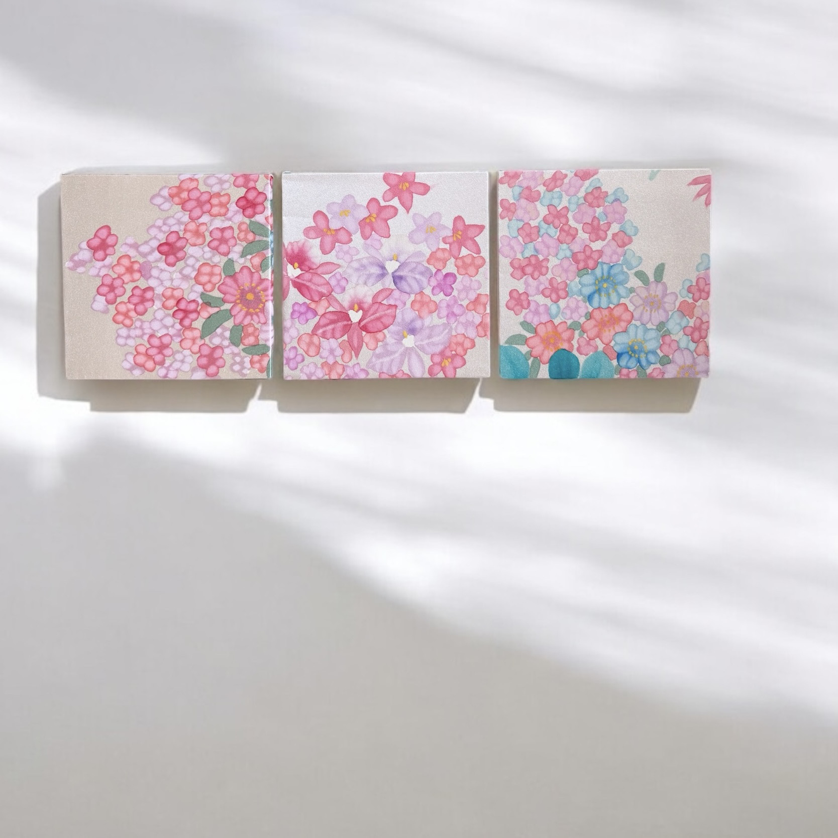 ◼︎040◼︎着物ファブリックパネル(3セット)サスティナブル 振袖