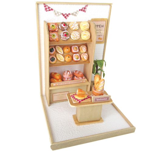 ミニチュア パン屋さん セット販売 ミニチュアフード パン屋さんセット✩.*˚littlepear その他置物